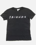 Friends t-shirt, zwart met witte letters H&M met WB, mt XS, Kleding | Dames, T-shirts, H&M, Zwart, Ophalen of Verzenden, Zo goed als nieuw
