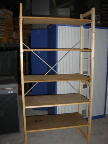 50 cm Houten stelling legbordstelling beschikbaar voor biedingen