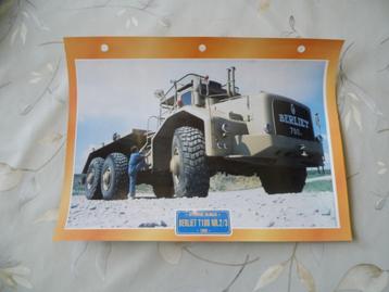 Berliet T100, Nr 2/3, 1958 beschikbaar voor biedingen