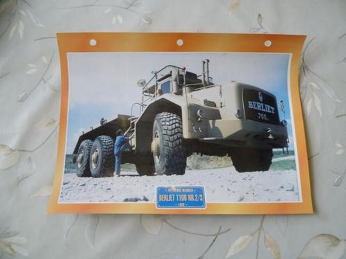 Berliet T100, Nr 2/3, 1958, Boeken, Auto's | Folders en Tijdschriften, Zo goed als nieuw, Algemeen, Verzenden