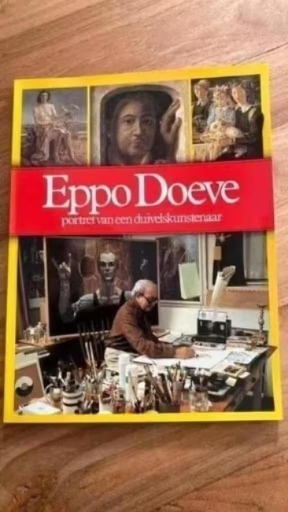 Eppo Doeve . Portret van een duivelskunstenaar, Ophalen of Verzenden, Zo goed als nieuw