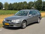 Saab 9-5 2.3 T | APK 07-2026 Estate AUT 2000 Grijs, Auto's, Saab, 1800 kg, Zwart, 4 cilinders, 2290 cc