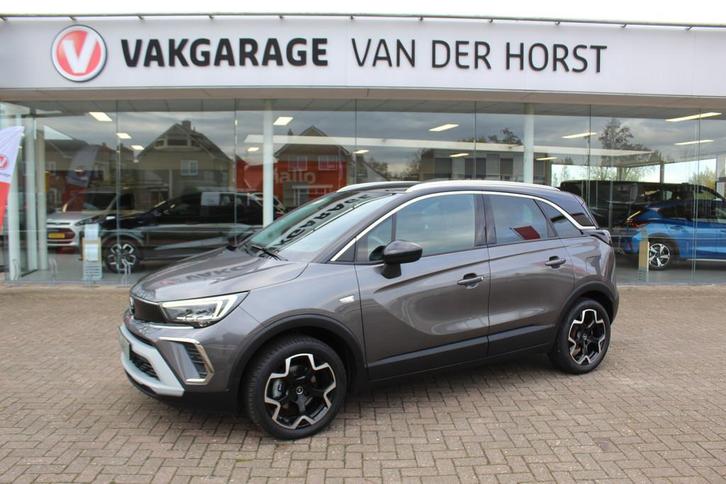 Opel Crossland 1.2-110pk Turbo Ultimate. Mooie en luxe hoogz, Auto's, Opel, Bedrijf, Te koop, Crossland X, ABS, Achteruitrijcamera