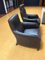 fauteuil, Huis en Inrichting, Fauteuils, Ophalen, Gebruikt, Minder dan 75 cm, Leer