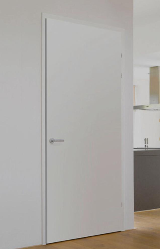 Opdekdeur brandwerend, Doe-het-zelf en Verbouw, Deuren en Horren, Gebruikt, Binnendeur, 200 tot 215 cm, 80 tot 100 cm, Hout, Metaal