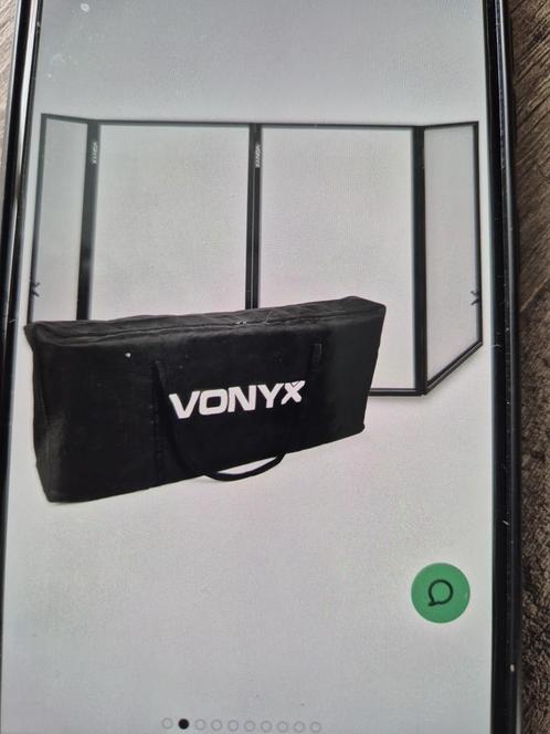 Vonyx DB2 inklapbaar DJ booth scherm
280 x 120cm, Muziek en Instrumenten, Dj-sets en Draaitafels, Gebruikt, Overige merken, Ophalen