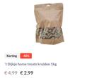 't Dijkje horse treats (paardensnoepjes), Dieren en Toebehoren, Dierenvoeding, Ophalen of Verzenden, Overige soorten