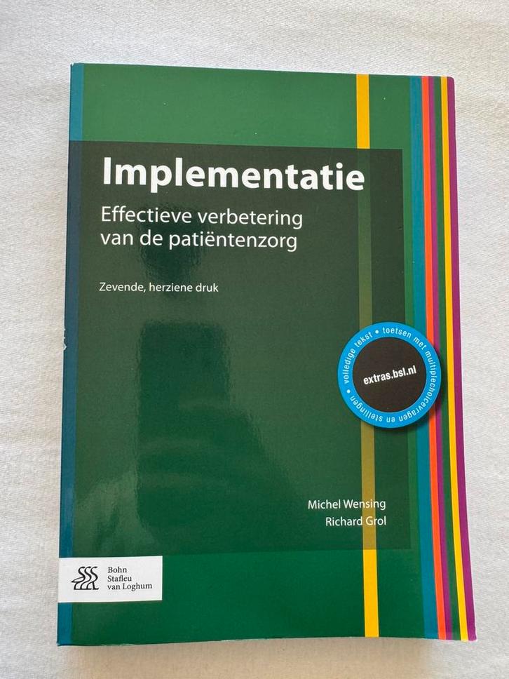 Richard Grol - Implementatie, Boeken, Wetenschap, Zo goed als nieuw, Ophalen of Verzenden
