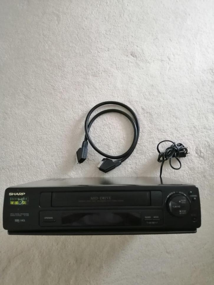 Videorecorder, VHS  recorder, SHARP VC-M19, Audio, Tv en Foto, Videospelers, Ophalen of Verzenden