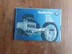 BMW k75 gebruiks handleiding (k75 k75s k75rt), Ophalen of Verzenden, BMW