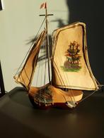 Vintage klompzeilboot lamp, Ophalen of Verzenden, Gebruikt, Motorboot of Zeilboot