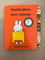 Nijntje karton boekje: Klokkijken met Nijntje, Boeken, Kinderboeken | Baby's en Peuters, Ophalen of Verzenden, Zo goed als nieuw