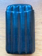 Sigarenkoker, leder, zwart, Ophalen of Verzenden, Zo goed als nieuw