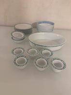 Servies met blauw motief arzberg kersttip, Huis en Inrichting, Keuken | Servies, Ophalen of Verzenden, Zo goed als nieuw, Bord(en)