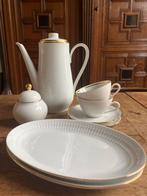 Bavaria Porselein Servies met Gouden Rand, Antiek en Kunst, Antiek | Servies compleet, Ophalen of Verzenden