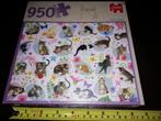 Legpuzzel Franciens katten, 950 stukjes, nieuw in de folie, Ophalen of Verzenden, 500 t/m 1500 stukjes, Nieuw, Legpuzzel