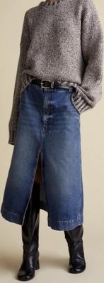 Khaite leuke denim rok mt 26 valt ruim (tot 28/29), Ophalen, Khaite, Blauw, Maat 36 (S)