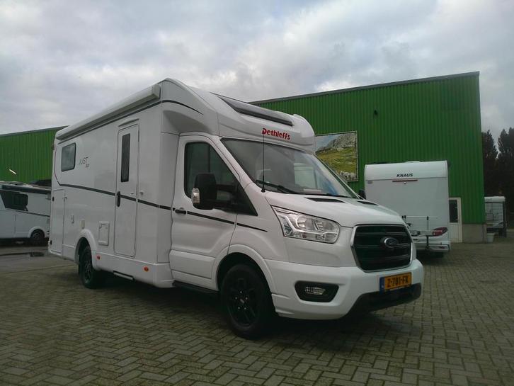 Dethleffs Just 90 T t 6815, Caravans en Kamperen, Campers, Bedrijf, Half-integraal, Dethleffs, Ford, Diesel, Handgeschakeld, Cassettetoilet
