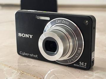 SONY DSC-w350 Digitaal compact 14.2megapixel fotocamera beschikbaar voor biedingen