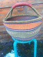 Bolgatanga mand Ghana rond uniek afgeprijsd nu €30.00, Ophalen of Verzenden, Nieuw, Rond, Overige materialen