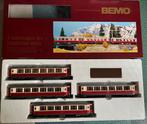 Bemo 7272 114 H0m Set vier salonrijtuigen RhB CIWL nieuw, Hobby en Vrije tijd, Modeltreinen | H0, Overige merken, Treinset, Gelijkstroom