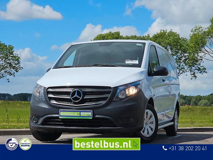 MERCEDES-BENZ VITO 114 l2 airco euro6 3-zit, Auto's, Bestelauto's, Bedrijf, Te koop, ABS, Airconditioning, Centrale vergrendeling