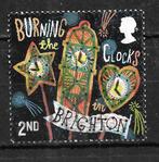 260-25 Engeland / Burning the Clocks, Verzenden, Gestempeld