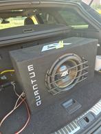 Subwoofer ESX Quantum QXB12 1000/2000 Watts RMS/Max, Ophalen of Verzenden, Zo goed als nieuw