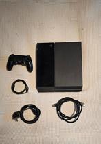 Playstation 4, 500GB Jet Black - incl. 12 spellen, Ophalen, Met 1 controller, Original, 500 GB