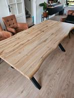Eettafel boomstamlook, Ophalen, Gebruikt, 50 tot 100 cm, 150 tot 200 cm
