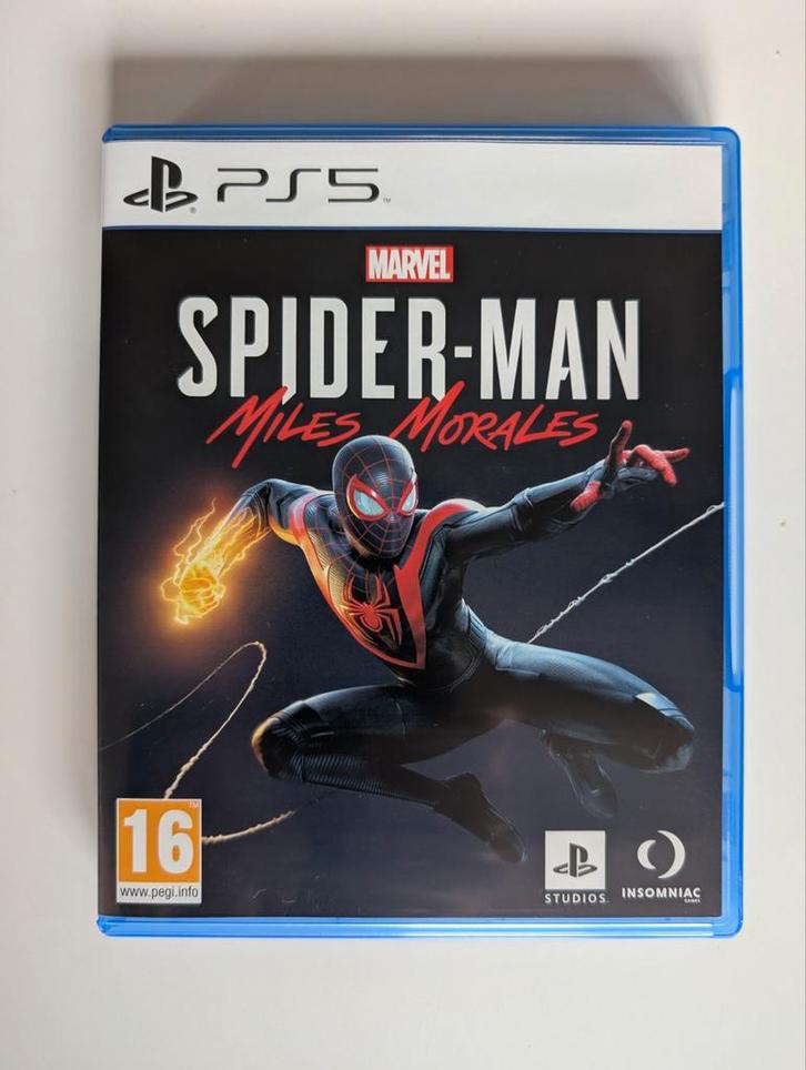 Spiderman Miles Morales * PS5 * eerste eigenaar Spider-Man, Spelcomputers en Games, Games | Sony PlayStation 5, Zo goed als nieuw