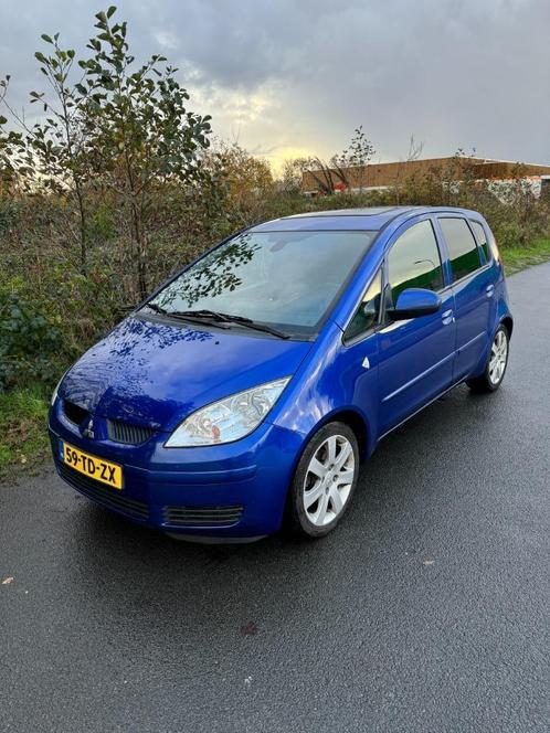 Mitsubishi Colt 1.5 CZ5 2006 Blauw - Airco - Panoramadak, Auto's, Mitsubishi, Particulier, Colt, Alarm, Bluetooth, Boordcomputer