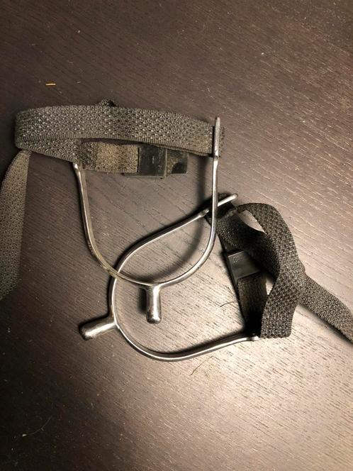 Setje Stompe Sporen met Bandjes, Dieren en Toebehoren, Paardrijkleding, Gebruikt, Overige typen, Ophalen of Verzenden
