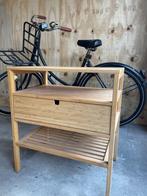 Houten kastje bamboe IKEA, Huis en Inrichting, Woonaccessoires | Etagères, Ophalen, Gebruikt