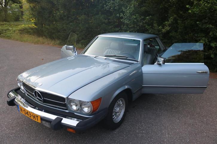 Mercedes-Benz Mercedes SLC380 1981 Grijs, Auto's, Mercedes-Benz, Particulier, SLC, Bluetooth, Open dak, Radio, Benzine, Euro 1