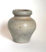 vintage keramiek ciro 143.. vaasje grijs bruin lore beesel., Overige kleuren, Aardewerk of Porselein, Ophalen of Verzenden, Zo goed als nieuw