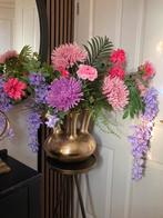 Groot boeket Zijden bloemen Xl In Toetervaas/Tulpenvaas, Ophalen of Verzenden, Nieuw