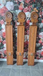 Vintage 3-delige kapstok hout., Ophalen