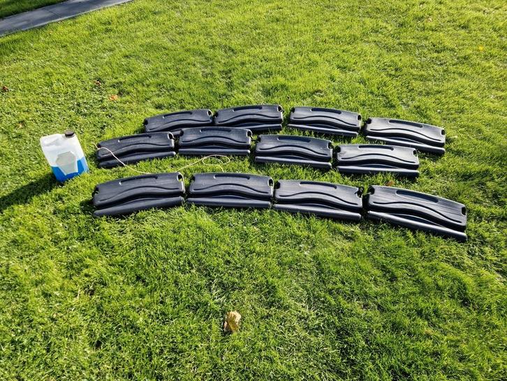 Zwembad Overwinteringsset - Drijvers & Vloeistof, Tuin en Terras, Zwembaden, Gebruikt, Inbouwzwembad, Minder dan 80 cm, Rechthoekig