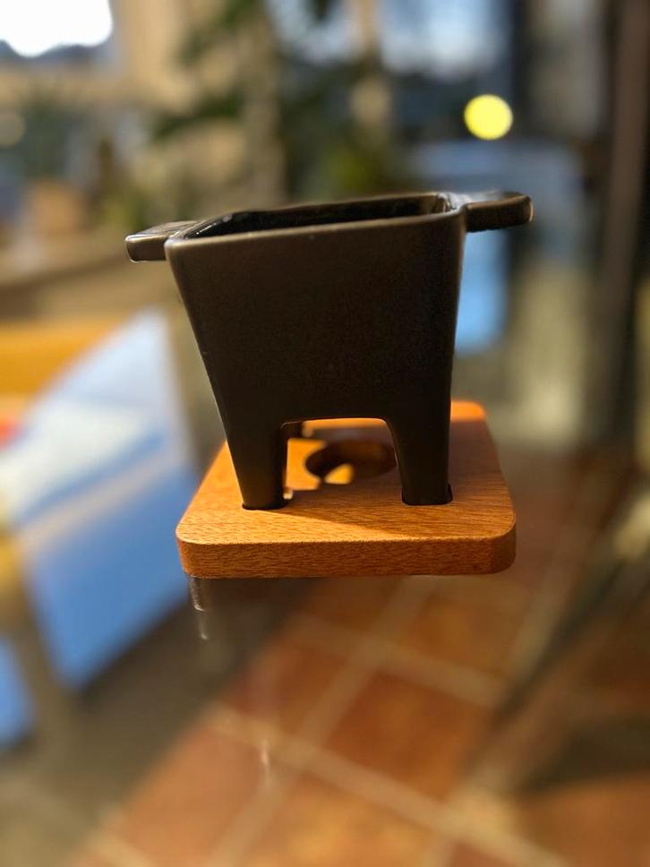 Boska Chocolade Fondue Set - Origineel!, Witgoed en Apparatuur, Fonduesets, Gebruikt, Fondueset, Waxinelicht, Ophalen of Verzenden