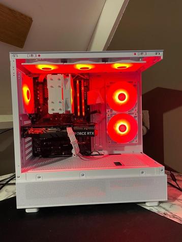 Witte Gaming PC | 4060 | Ryzen 5 5600x | 16 GB | 1 TB SSD beschikbaar voor biedingen