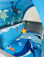 Kura bed grijs met tent en vloerkleed, Ophalen, Zo goed als nieuw