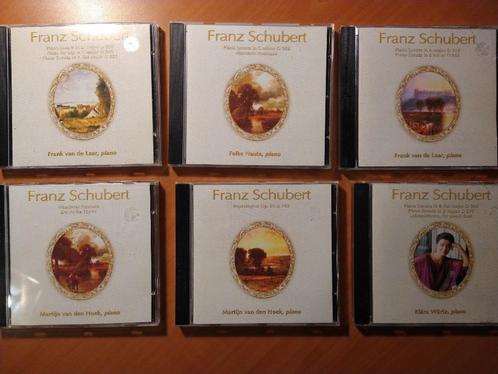 11 cd's van Franz Schubert, Cd's en Dvd's, Cd's | Klassiek, Zo goed als nieuw, Kamermuziek, Romantiek, Ophalen of Verzenden