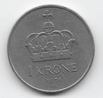 Noorwegen 1 krone 1974 KM# 419, Verzenden, Overige landen, Losse munt
