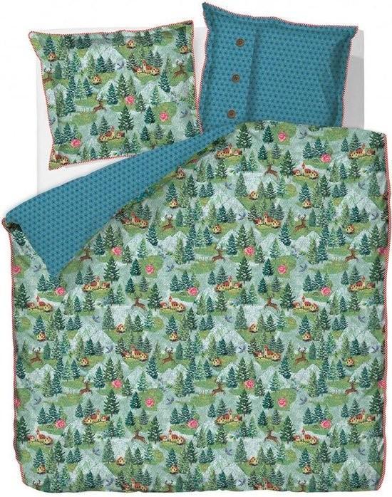 PiP Studio Dekbedovertrek PiP Mountains - Tweepersoons - 200, Huis en Inrichting, Slaapkamer | Beddengoed, Zo goed als nieuw, Dekbedovertrek