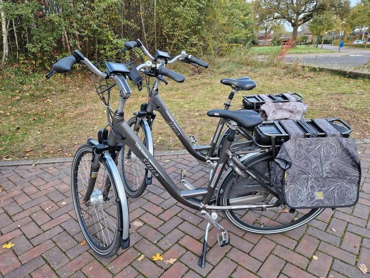 2 Stella Modena Elektrische Fietsen, Fietsen en Brommers, Elektrische fietsen, Gebruikt, Overige merken, 51 tot 55 cm, 50 km per accu of meer
