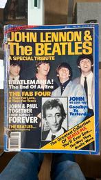 Tijdschrift memorial john lennon uit amerika 1980, Ophalen of Verzenden, 1960 tot 1980, Knipsel(s)
