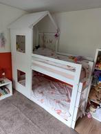 Huisjes stapelbed, Kinderen en Baby's, Kinderkamer | Stapelbedden en Hoogslapers, Ophalen, Zo goed als nieuw, Stapelbed