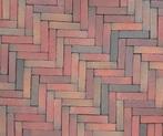 gebakken klinker rood genuanceerd, Tuin en Terras, Tegels en Klinkers, Overige materialen, Klinkers, Nieuw, Ophalen of Verzenden