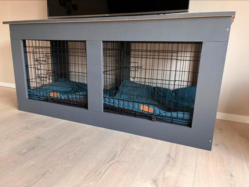 Hondenhok bench dressoir kast, Dieren en Toebehoren, Hondenhokken, Zo goed als nieuw, 100 cm of meer, 110 cm of meer, Ophalen